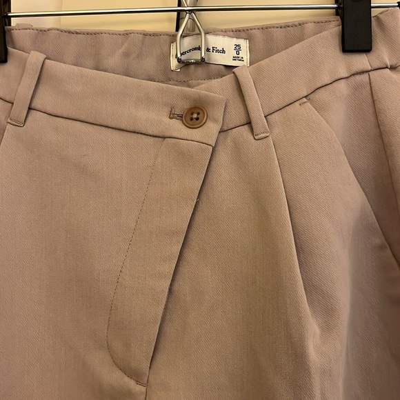 abercrombie & fitch sloane wide leg crossover trousers - Picture 7 of 8